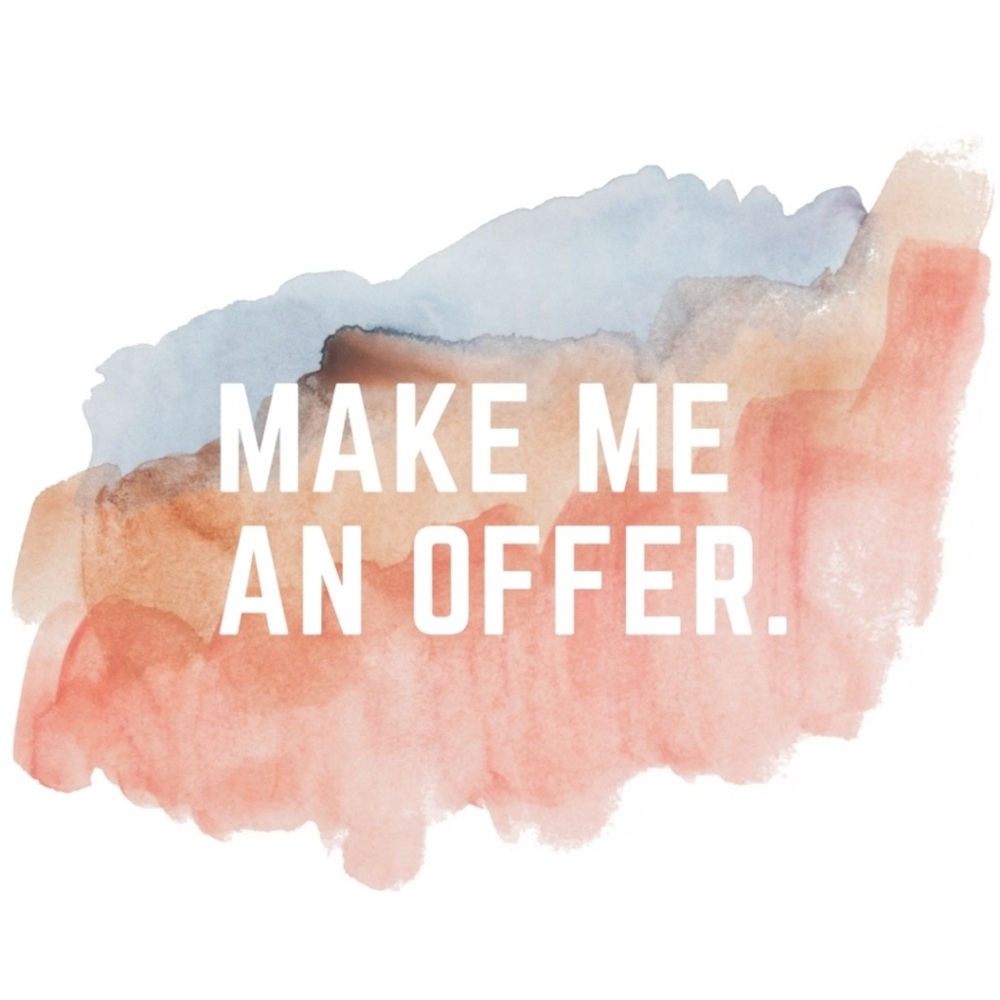 Open to reasonable offers!